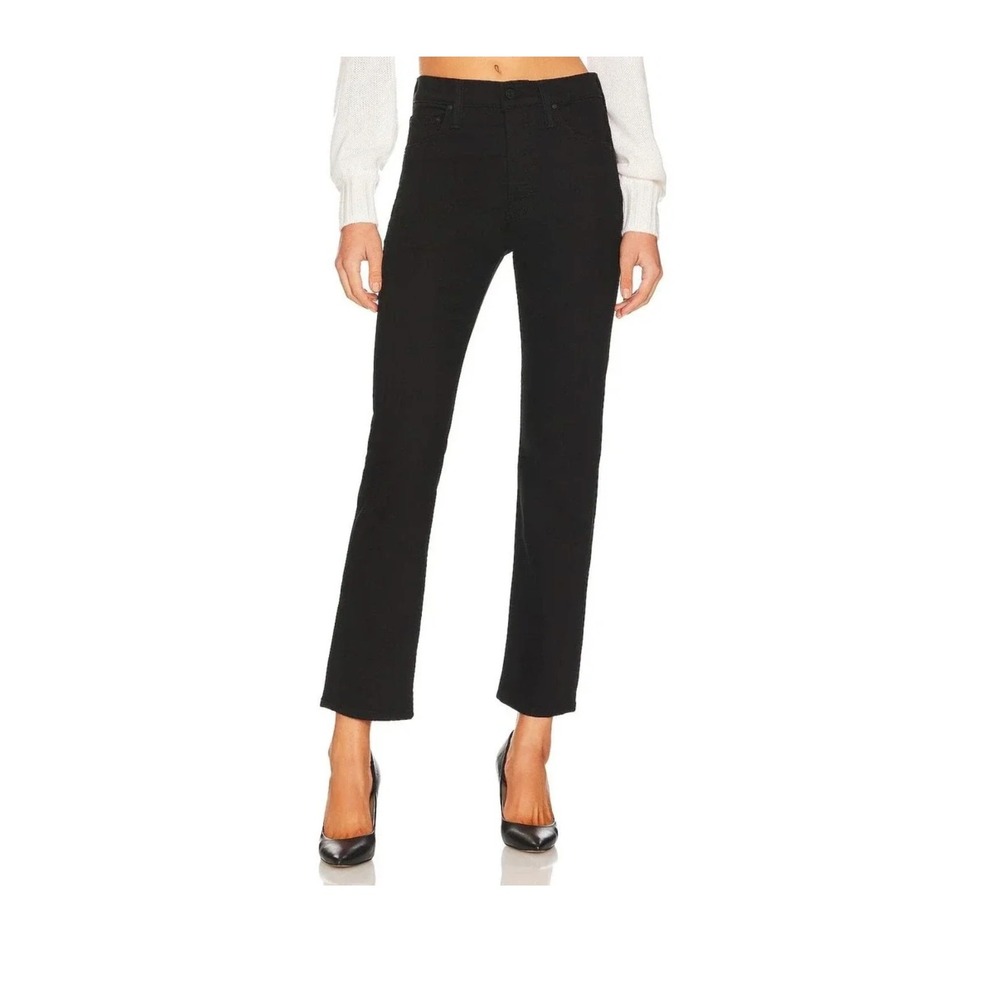 Mother Jeans The Tomcat Ankle Jeans Lasting Impression Women 29 Black High Rise